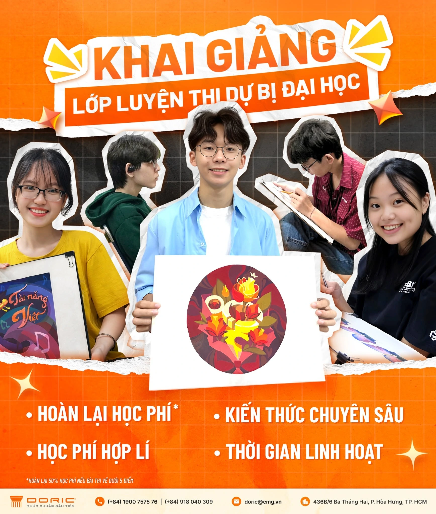 Khai giảng lớp luyện thi dự bị đại học