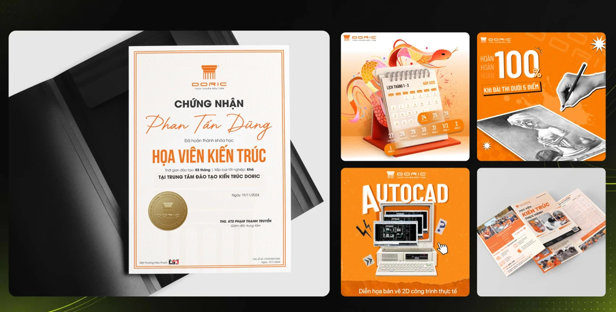 Doric Art Class — hình từ portfolio